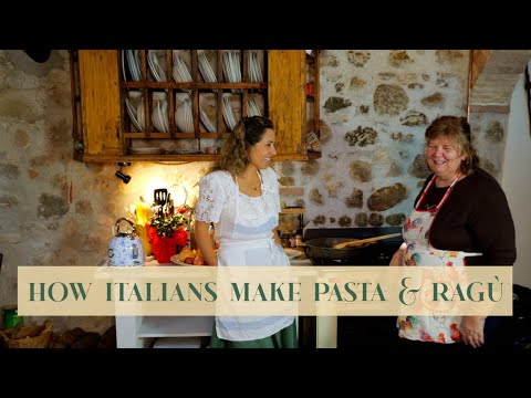 Видео: КАК ИТАЛЬЯНЦЫ ГОТОВЯТ ТРАДИЦИОННУЮ ПАСТА ТОРТЕЛЛИ И РАГУ