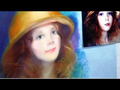 Видео: Как нарисовать ПОРТРЕТ! ПАСТЕЛЬ Учимся рисовать ПОРТРЕТ! Как Научиться РИСОВАТЬ