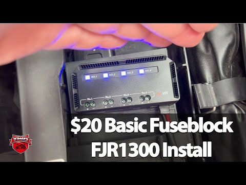 Видео: Как установить предохранитель FJR1300 Switched за 20 долларов без сращивания