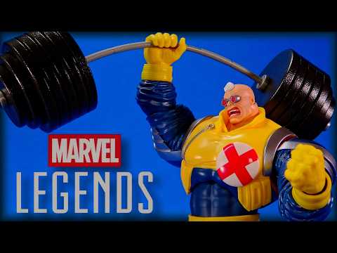 Видео: Обзор фигурки Hasbro Deluxe от Marvel Legends Strong Guy X-Factor!