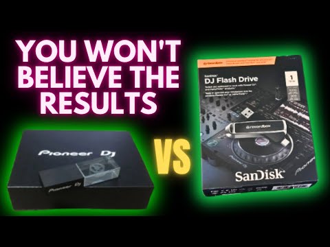 Видео: Pioneer DJ USB Drive (подделка) с Wish.com против Rekordbox/Sandisk DJ Flash Drive — результаты п...