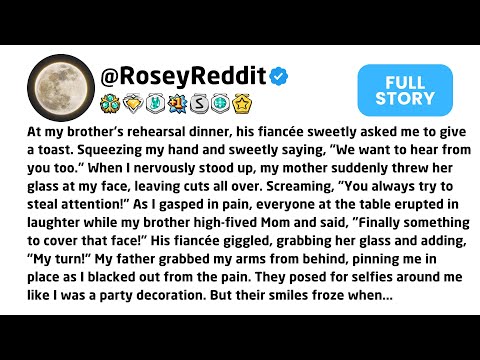 Видео: На репетиционном ужине моего брата его невеста любезно попросила меня произнести тост. Сжимаю...