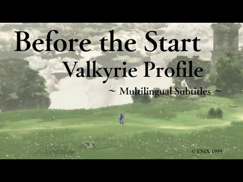 Видео: Valkyrie Profile – До начала [Многоязычные субтитры]