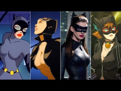 Видео: Эволюция Женщины-Кошки в мультфильмах и кино
