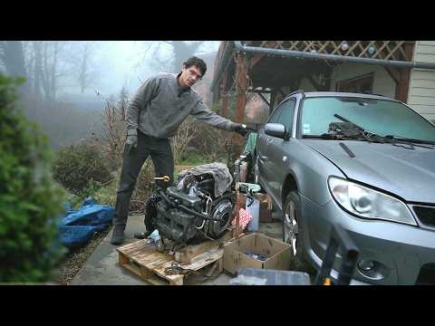 Видео: Поставил двигатель обратно и сразу пошел его мучить : Subaru Impreza - серия 2