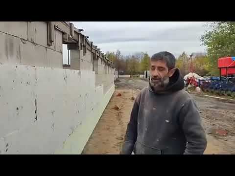 Видео: Поставили плити, вже під дощем дві тижні, поставили газоблок! 🌧️