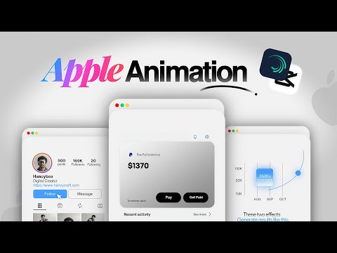 Видео: Анимация пользовательского интерфейса в стиле Apple в Alight Motion + урок по Capcut Sfx 😳🔥