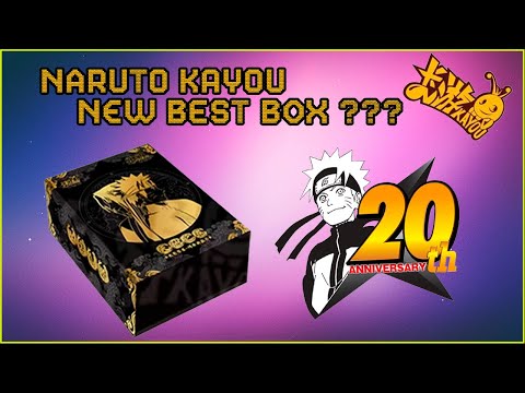 Видео: Unboxing Naruto Kayou "New Super Premium Box" /Распаковка Naruto Kayou Новая Люксовая Коробка