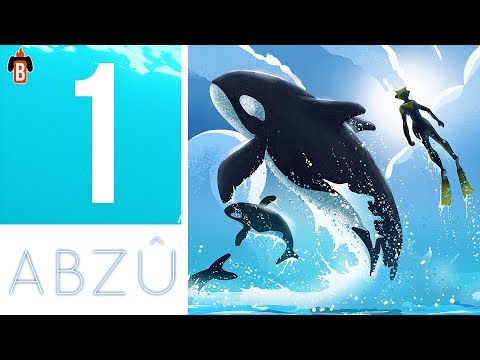 Видео: Игра ABZU. Прекрасный подводный мир. Душевное прохождение. #1