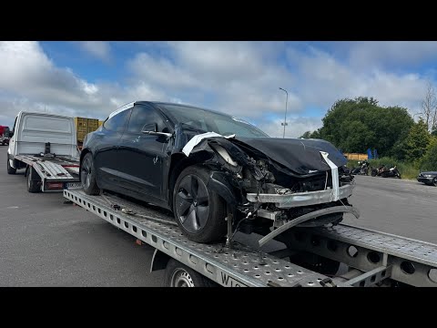 Видео: Тесла номер 7 готова! #automobile#carrestorationproject #cars #tesla#teslamodel3 #musik
