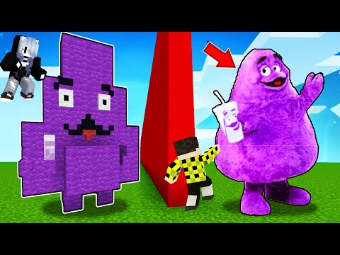 Видео: Я СОРЕВНУЮСЬ С НАЙСИКОМ БРО В БИТВЕ ПОСТРОЕК ГРИМАС ШЕЙК MINECRAFT GRIMACE SHAKE MCDONALD’S SCP