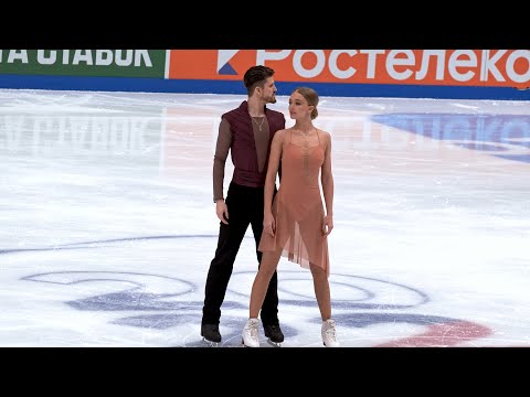 Видео: Stepanova / Bukin - RusNats 2022 - Free Dance / Степанова / Букин - ЧР 2022 - ПТ - 24-12-2021