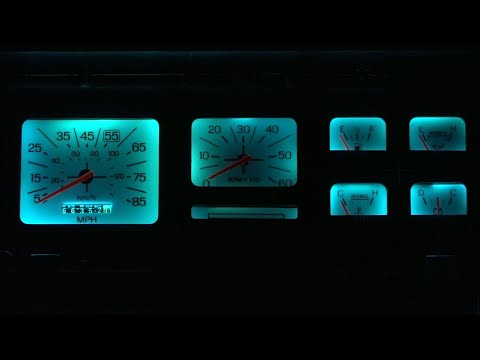 Видео: Проект реставрации Ford F150 1982 года «Ole' Blue», обновление комбинации приборов.