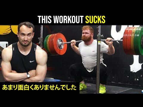 Видео: Мы пробуем БРУТАЛЬНУЮ программу приседаний Тошики!