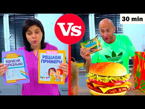 Видео: МАМА vs ПАПА. ФЁДОР истории  NON-STOP