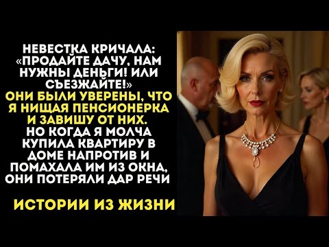 Видео: Сын и невестка требовали денег, считая меня нищей.