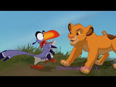 Видео: Зазу и Симба || Утренний доклад (песня на русском) [4k 60fps]