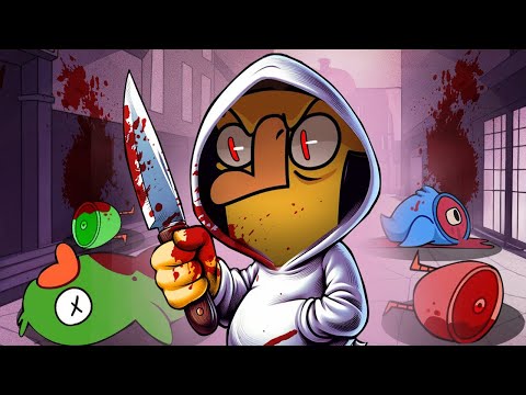 Видео: АМОНГУСЬ! ЗЛАЯ УТКА И ЕЕ ОБЫЧНЫЙ ДЕНЬ! - Goose Goose Duck!