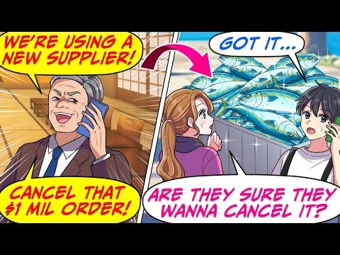 Видео: Этот клиент бросил меня ради другой фирмы в день доставки! Но… [RomCom Manga Dub]