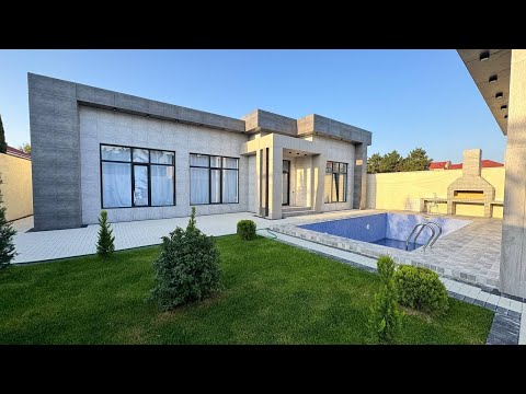 Видео: Дача в Мардаканах на 5.3 сотках с бассейном и беседкой #недвижимость #баку #realestate