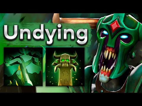 Видео: Саппорт, который идет вперед и дерётся! - Undying 7.35 DOTA 2