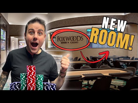 Видео: Foxwoods только что открыл новый покер-рум — вот как он выглядит!