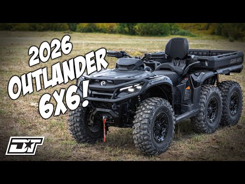 Видео: НОВЫЙ 2026 Can-Am Outlander Max 6x6 Backcountry 1000R Подробный обзор квадроцикла