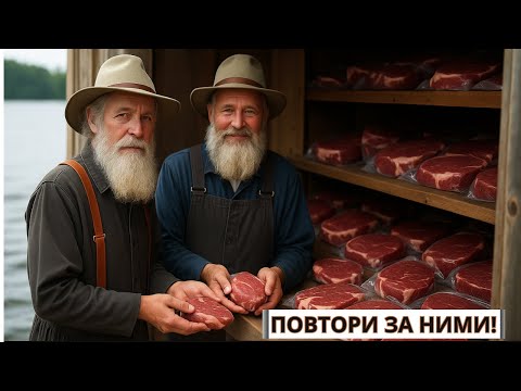 Видео: Секреты амишей: мясо хранится месяцами!
