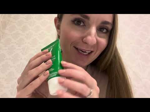 Видео: Асмр болталка шёпотом/моя уходовая косметика☺️