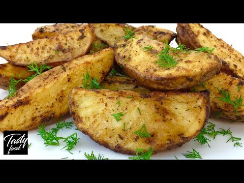 Видео: Рецепт Вкусной Картошки По Селянски! Картофель По Деревенски! Картошка в духовке!