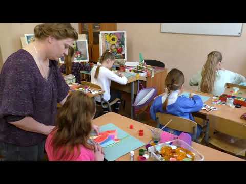 Видео: Открытый урок преподавателя МБУДО ДШИ№ 14 Николаевой Е М  "Декоративный натюрморт"