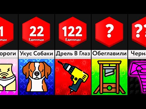 Видео: Сравнение: Боль - 4 ЧАСТЬ