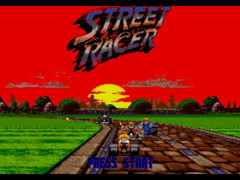 Видео: Street Racer (sega md/gen,1995) прохождение (Gold Cup)