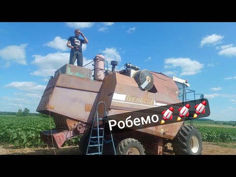Видео: Добрались до комбайна Палессе 812- CX😉 робимо все і зразу😉