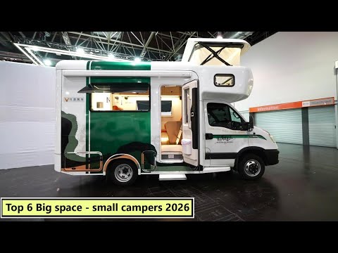 Видео: Топ-6: Большие пространства — маленькие кемперы 2026 года