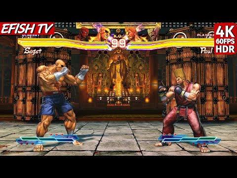 Видео: Сагат и Дхалсим против Пола и Хейхачи - Street Fighter X Tekken
