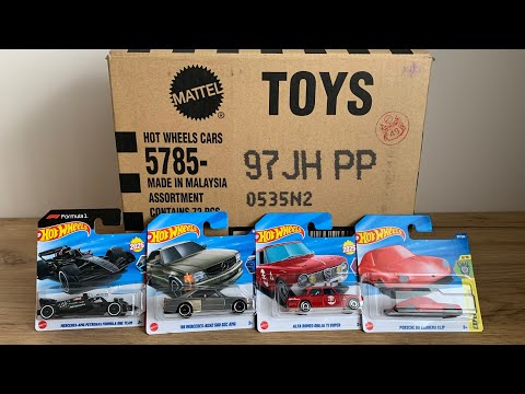 Видео: Case H Hot Wheels 2025. Огляд кейсу H хот вілс.TH, Мерседес-Бенц, Альфа Ромео, Порше,Хонда частина 2