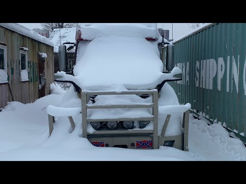 Видео: Установка ПЖД 14тс, ремонт стартЁра, тряпоШные буксования на автобазе