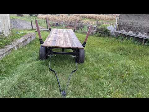 Видео: Віз для мінітрактора