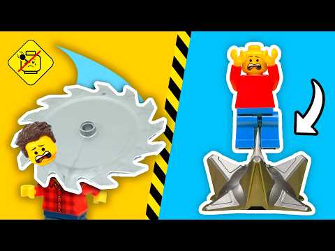 Видео: Самые ОПАСНЫЕ LEGO ДЕТАЛИ!