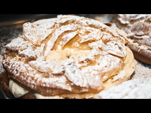 Видео: Пирожное «Париж-Брест» с ореховым пралине