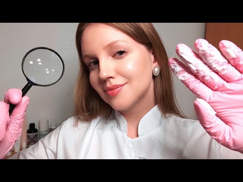 Видео: АСМР Косметолог. Скрабирование и Массаж Лица с Кремом • ASMR Face Scrubbing and Massage