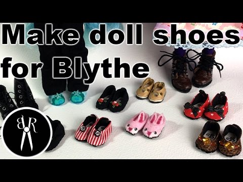 Видео: КАК СШИТЬ - Обувь Blythe - Учебное пособие