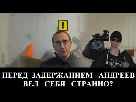 Видео: Журналист Станислав Андреев перед задержанием вел себя странно?