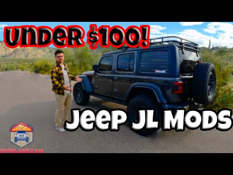 Видео: Модификации Jeep JL Daily Driver до 100 долларов! Качественные обновления по разумной цене (все н...