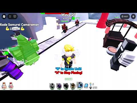 Видео: toilet tower defenc проверка новых юнитов с обновление японии