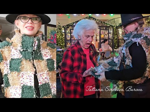 Видео: ЛОСКУТНОЕ ШИТЬЕ ИЗ  ВЯЗАНЫХ ВЕЩЕЙ/ СТИЛЬНЫЙ ЖИЛЕТ! ЧАСТЬ ВТОРАЯ /ТАТЬЯНАСИНДЕЕВА БУРОВА