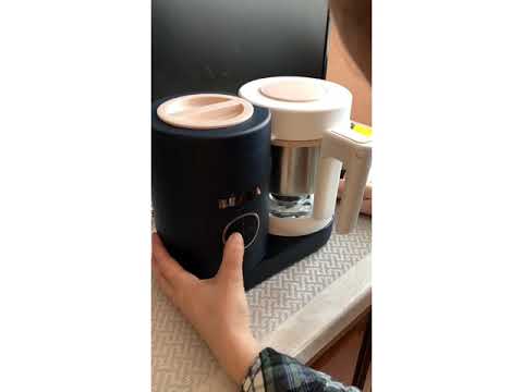 Видео: Пароварка BEABA BABYCOOK® NEO NIGHT-BLUE