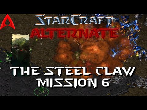 Видео: Альтернативный вариант StarCraft BroodWar || Primal Zerg Mission 6 — Побег королевы || Стальной к...