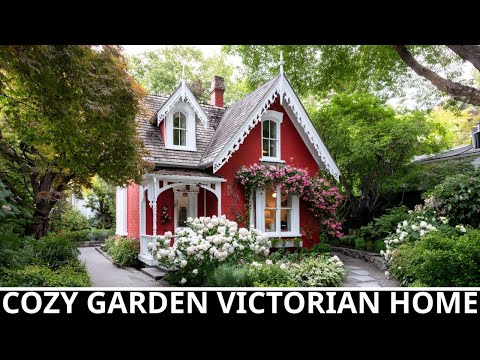 Видео: Идеи дизайна дома из красного кирпича в викторианском стиле | Вдохновение для уютного садового дома
